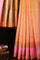 Uppada Silk Buttis Peach Saree