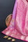 Bandhani Silk Lilac Saree