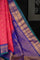 Gadwal Silk Checks Red and Pink Saree