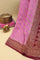 Banarasi Georgette Baby Pink Saree