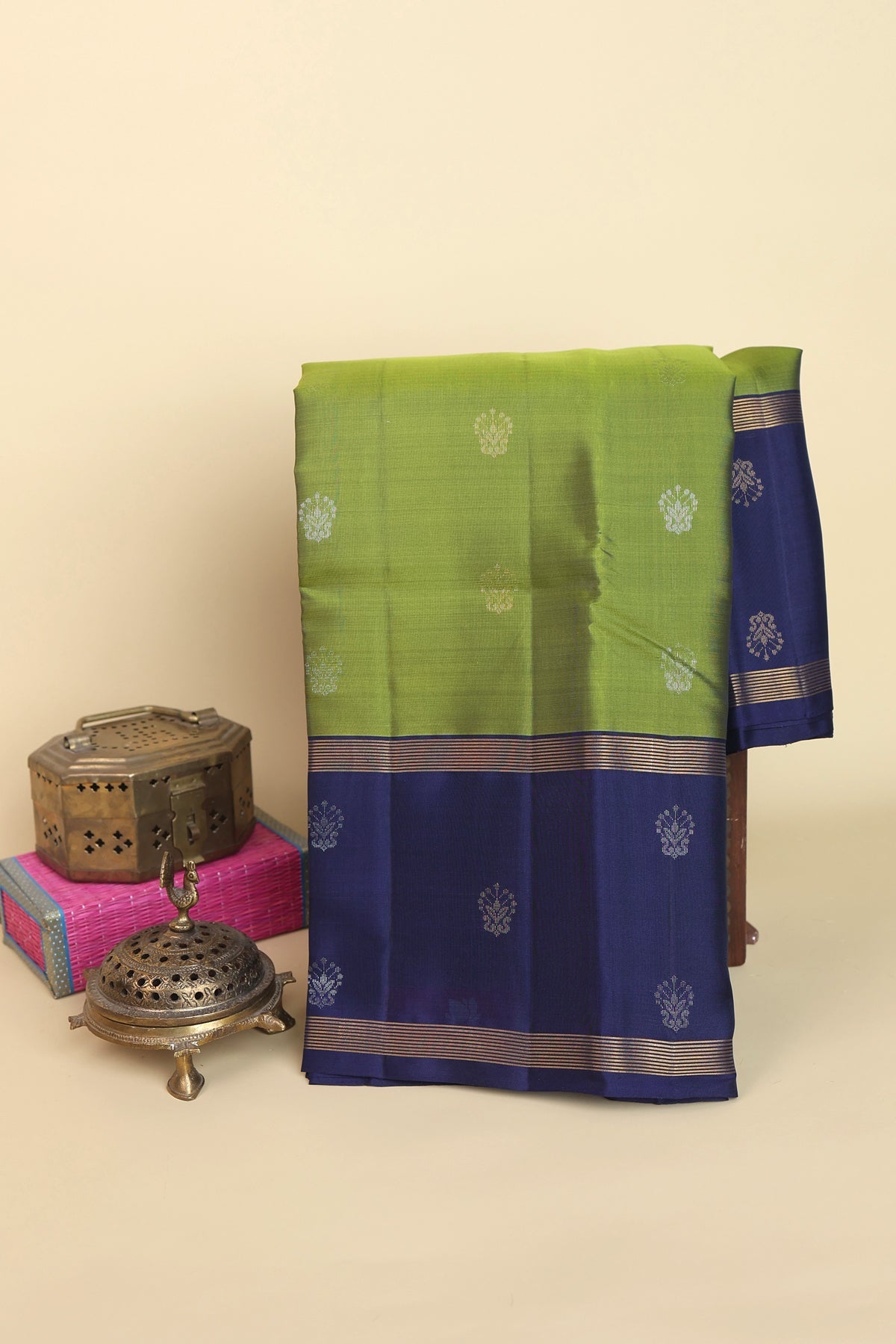 Coimbatore Silk Green Saree