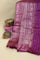 Banarasi Matka Silk Magenta Saree