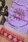 Designer Matka Silk Lavender Saree