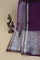 Designer Matka Silk Lavender Saree