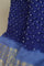 Bandhani Silk Royal Blue Saree