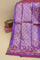 Banarasi Silk Violet Saree