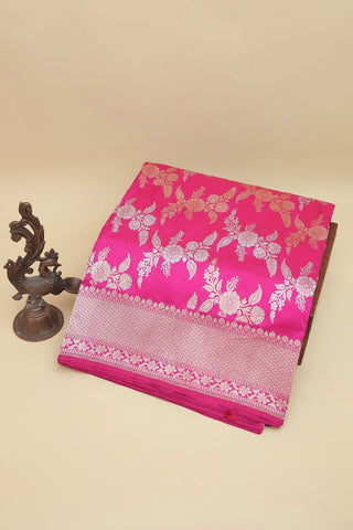 Banarasi Silk Pink Saree