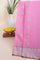 Chanderi Silk Baby Pink Saree