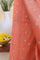 Chanderi Silk Light Orange Saree