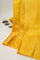 Kancheepuram Silk Yellow Saree