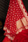 Banarasi Silk Bright Red Saree