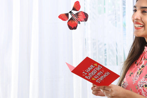 Valentine Butterfly card