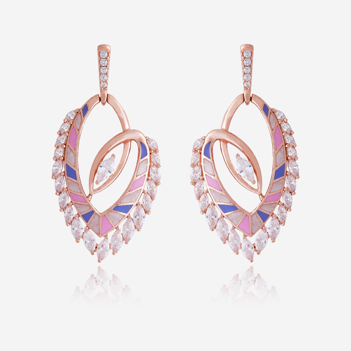 Meenakari Zircon Earring 170751