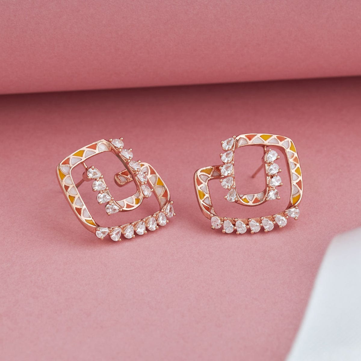 Meenakari  Zircon Earring 169782