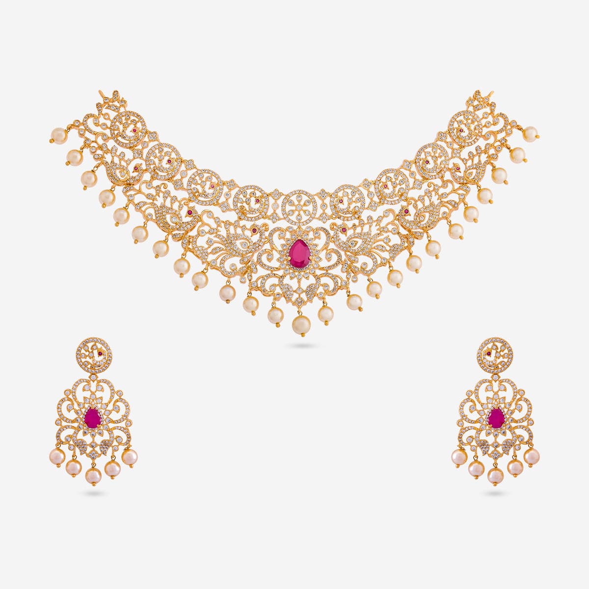 Zircon Necklace 195638