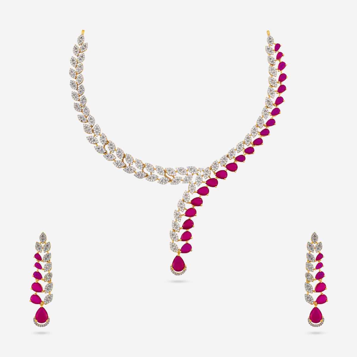 Zircon Necklace 191711
